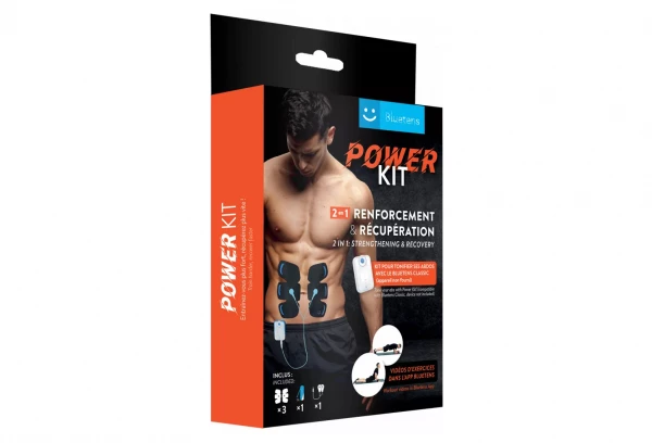 Kit Abdos Bluetens Bluepack ABS + Clip Sans Fil 2 Kit Abdos Bluetens Bluepack ABS + Clip Sans Fil – Image 2