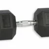 Gorilla Grip Haltère Hexagonale GorillaGrip Hex Dumbbell 22.5kg Noir