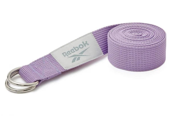 Sangle De Yoga Reebok Yoga Strap Violet 2 Sangle De Yoga Reebok Yoga Strap Violet – Image 2
