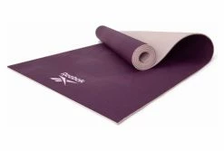 Tapis De Yoga Reebok Double Face 4mm Yoga Mat Violet / Rose