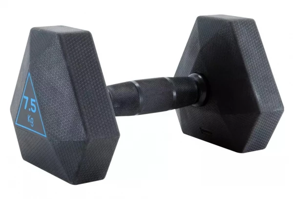 Haltère Hexagonale Domyos Dumbbell 7.5kg 1 Haltère Hexagonale Domyos Dumbbell 7.5kg