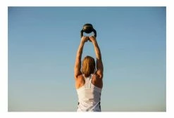 Kettlebell Domyos 8kg Noir/Bleu -Hometrainers, Entraînement Soldes unnamed file 705