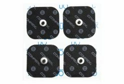 4 Électrodes Compex EasySnap Performance 50x50mm 1 Snap