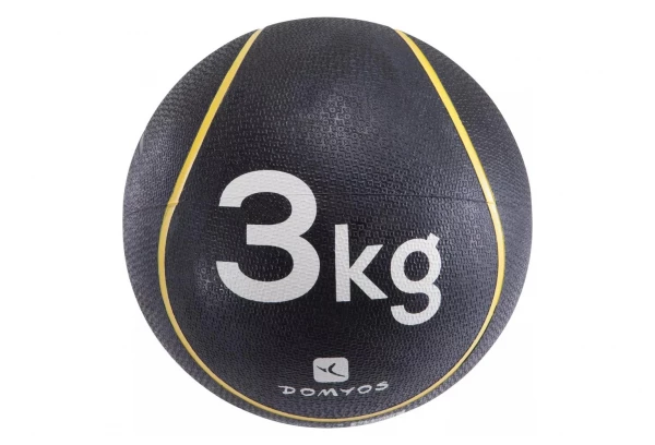 Medecine Ball Domyos 3kg 22cm 1 Medecine Ball Domyos 3kg 22cm