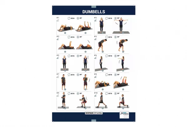 Haltères Domyos Tonedumbell 2 X 2kg 3 Haltères Domyos Tonedumbell 2 X 2kg – Image 3