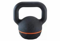 Kettlebell Domyos 16kg Noir/Orange