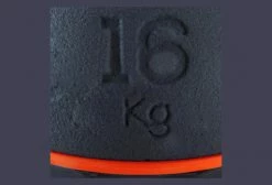 Kettlebell Domyos 16kg Noir/Orange -Hometrainers, Entraînement Soldes unnamed file 755