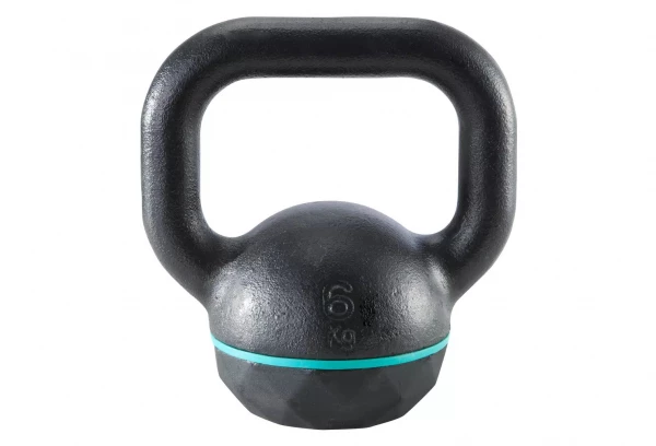Kettlebell Domyos 6kg Noir/Bleu 1 Kettlebell Domyos 6kg Noir/Bleu
