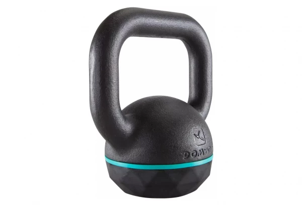 Kettlebell Domyos 6kg Noir/Bleu 2 Kettlebell Domyos 6kg Noir/Bleu – Image 2
