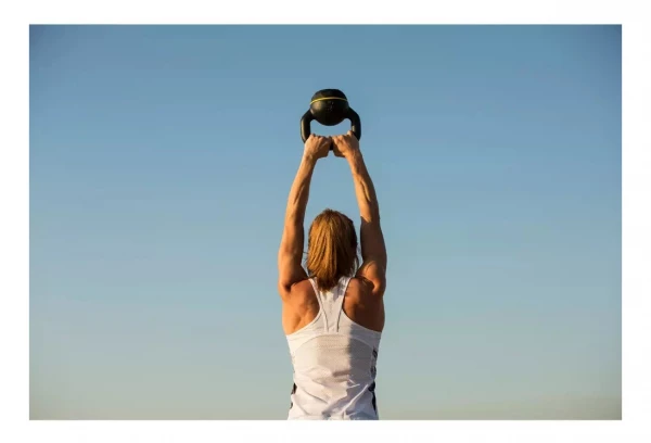 Kettlebell Domyos 6kg Noir/Bleu 5 Kettlebell Domyos 6kg Noir/Bleu – Image 5