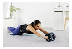 Roue Abdominale Avec Tapis Domyos AB Wheel Evolutive -Hometrainers, Entraînement Soldes unnamed file 792