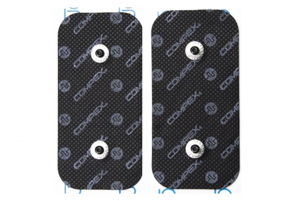 2 Électrodes Compex EasySnap Performance 50x100mm 2 Snaps 1 2 Électrodes Compex EasySnap Performance 50x100mm 2 Snaps